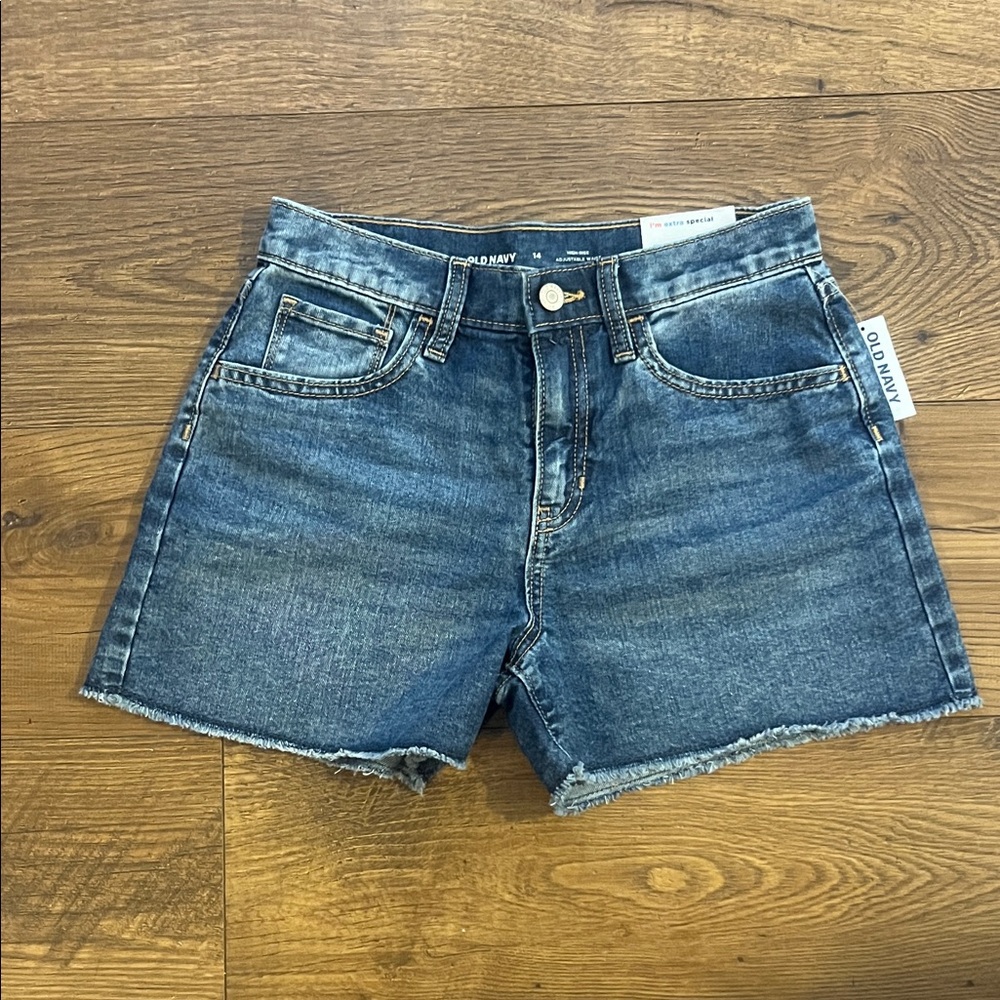 Old Navy girls Classic Blue Jean Shorts NWT
